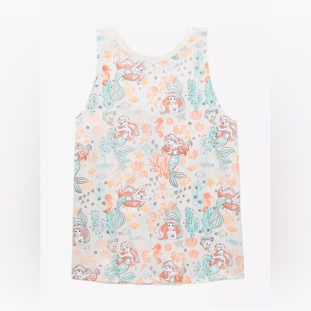 Disney The Little Mermaid Allover Print Women's Tank Top BoxLunch XLarge